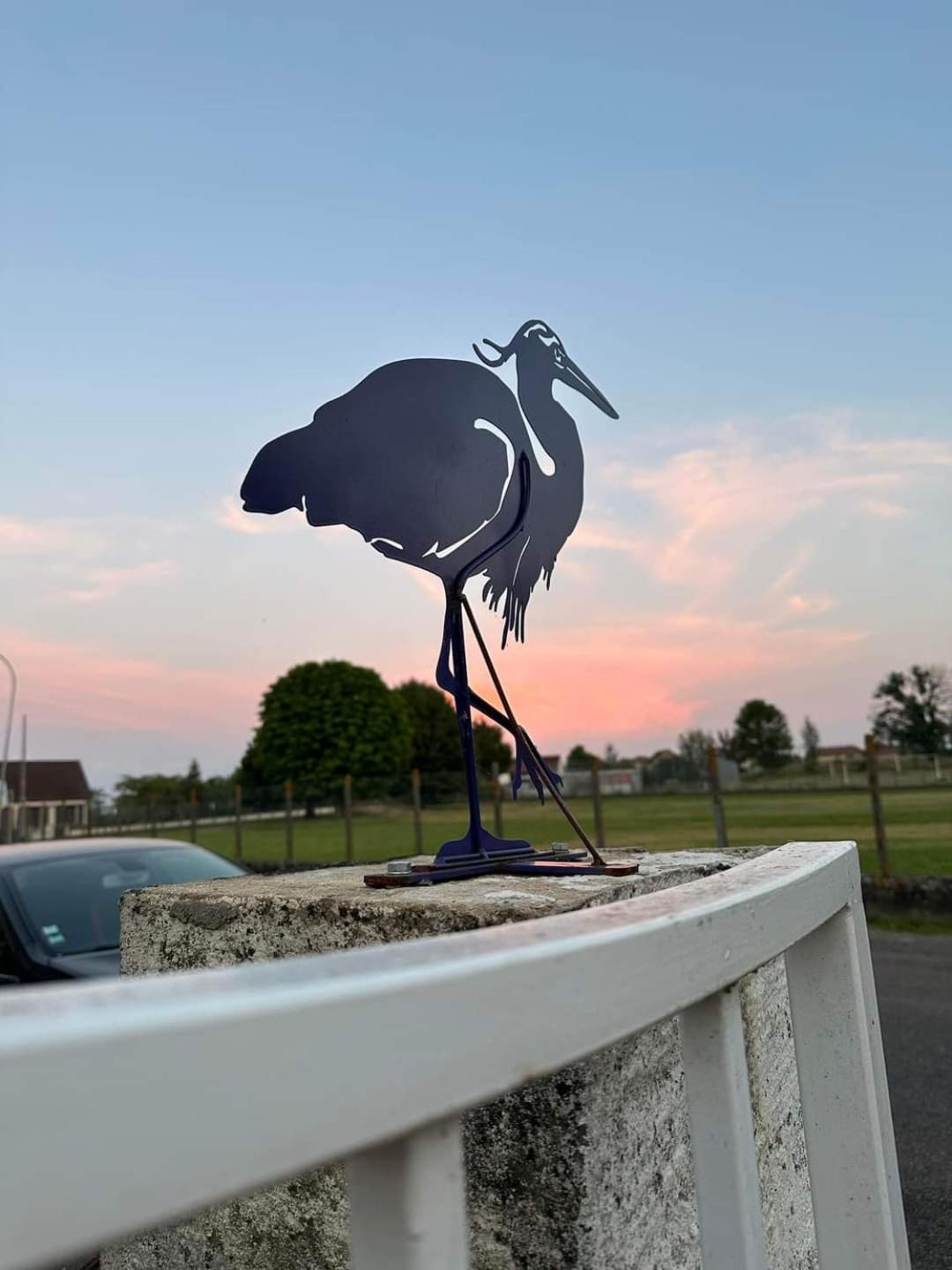 Le Heron Pourpre B&B Gastronomique Cronat Exterior foto